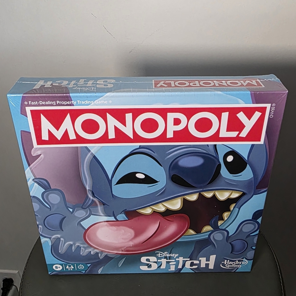 Monopoly Disney Stitch Edition Board Game, Officially Licensed Disney Game - Picture 11 of 16